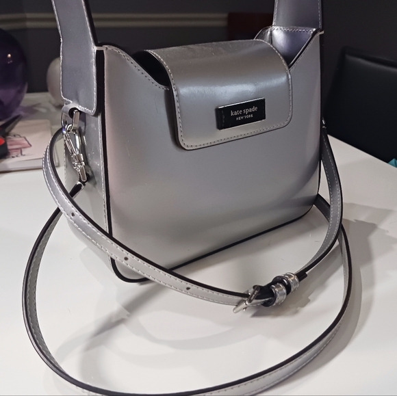 Kate Spade Sam Icon Starlight Silver Metallic - Picture 7 of 11